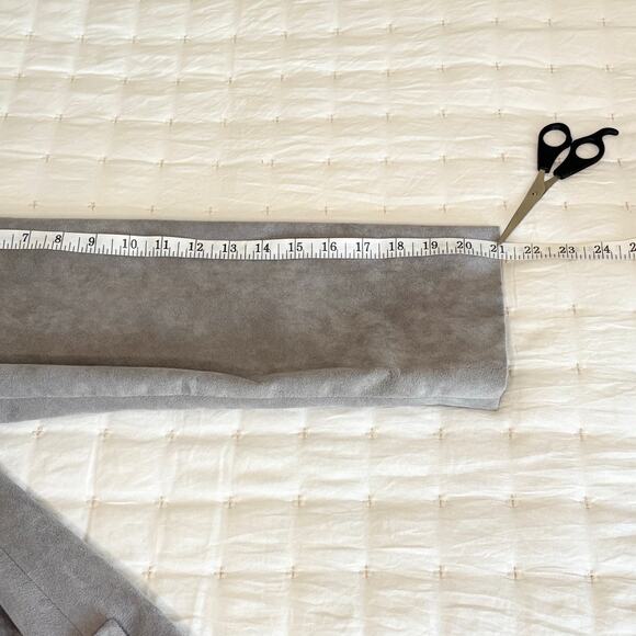 VTG 1970s Ultrasuede Full Length Coat Women's 8 | Light Gray | Made in USA | EUC - Picture 14 of 14